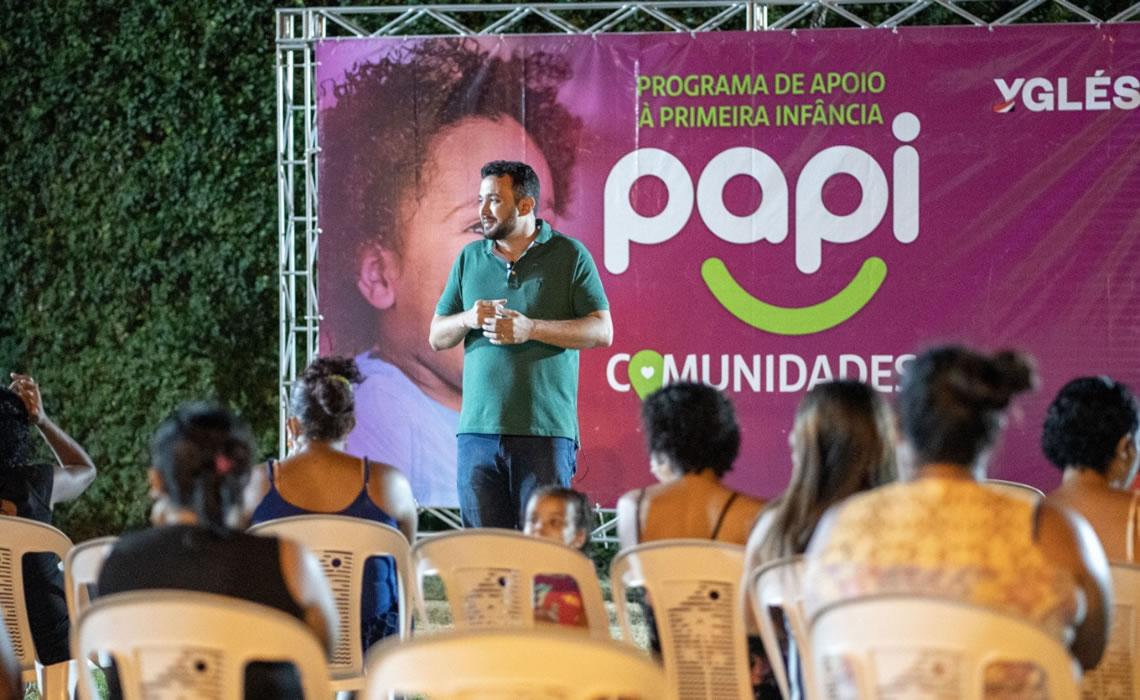 PAPI: YGLÉSIO DISCUTE PRIMEIRA INFÂNCIA COM MÃES NA VILA LUIZÃO